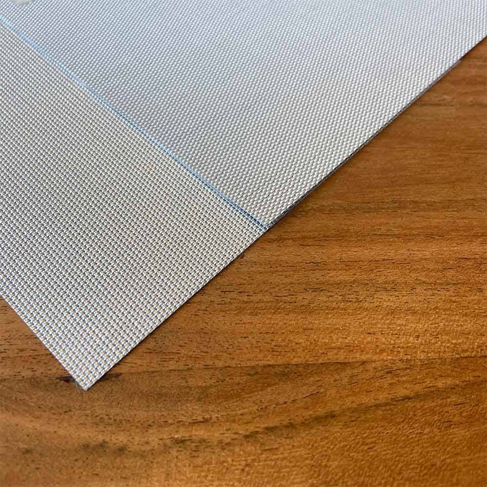 ROLLER SCREEN METAL WHITE PEARL