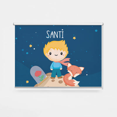 ROLLER ESTAMPADO PRINCIPITO AZUL