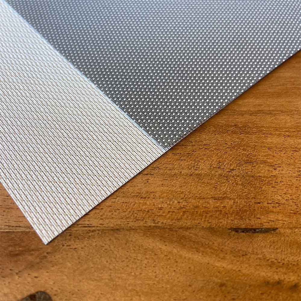 ROLLER SCREEN DUAL 3% LIGHT GREY