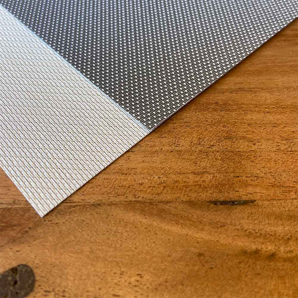 ROLLER SCREEN DUAL 5% LIGHT GREY