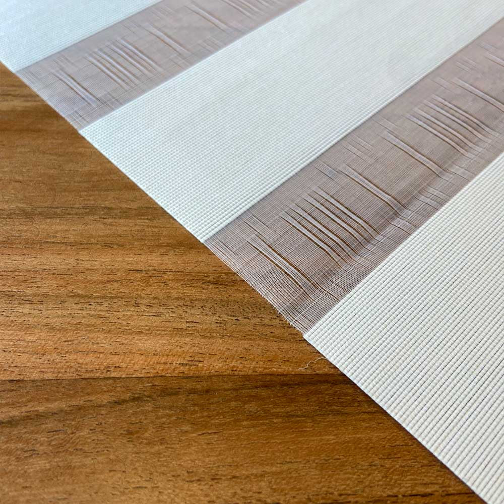 ROLLER DUO SONATINE CRYSTAL NATURAL BLANCO