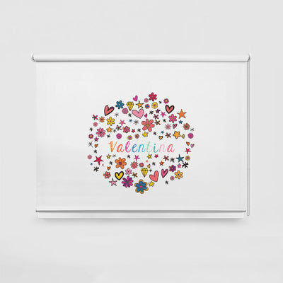 ROLLER ESTAMPADO CORAZONES SKETCH