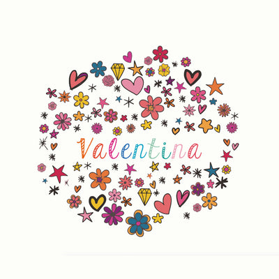 ROLLER ESTAMPADO CORAZONES SKETCH