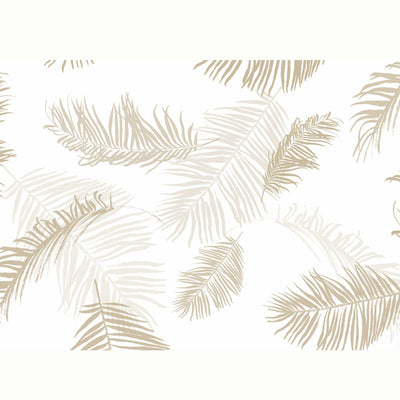 ROLLER ESTAMPADO PLUMAS BEIGE