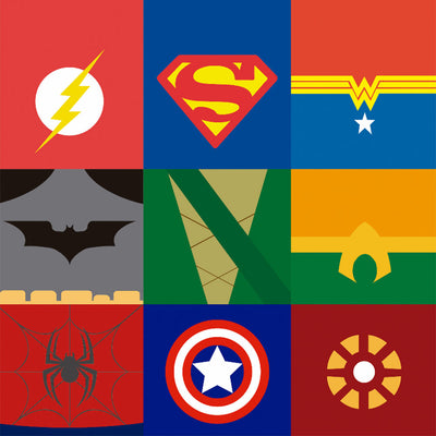 ROLLER ESTAMPADO SUPERHÉROES