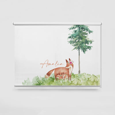 ROLLER ESTAMPADO ZORRITO EN EL BOSQUE